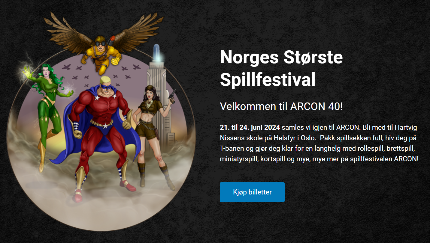 Norske forlag på Arcon 2024!